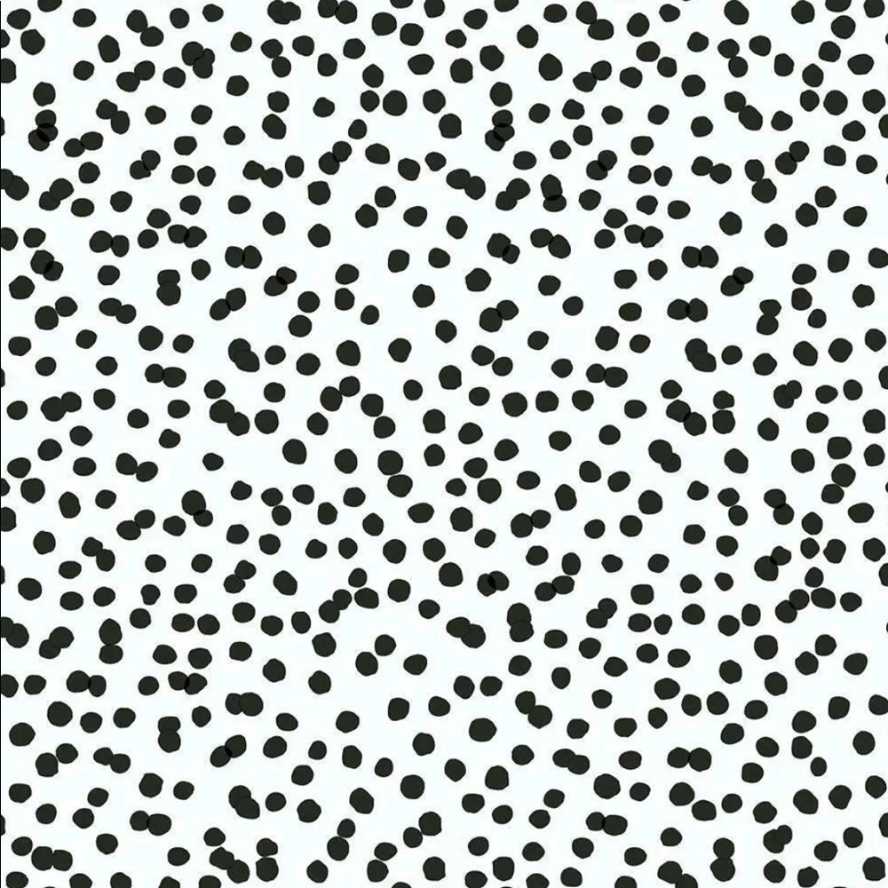RoomMates 1 roll white and black confetti Peel and Stick Wallpaper